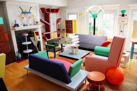 <p><strong>Figure 2.2</strong> A collection of household objects created by the Memphis Group. Source: <em>Wikipedia</em></p>
