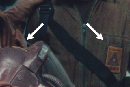 <p><strong>Figure 2.2</strong> The Pyramid Mines logo applied to miner’s helmet and coveralls.</p>