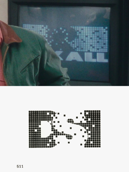<p><strong>Figure 1.1</strong> Rekall’s logo was likely inspired by the Data Systems for Industry identity, designed by Don Whipple. Source: <em>High Tech Trademarks Vol 1</em></p>