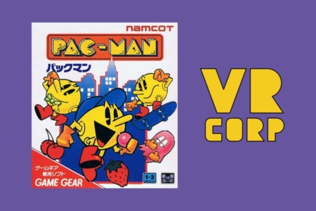 <p><strong>Figure 3.1</strong> The PAC-MAN logotype is probably what comes to mind for most readers, when they see the VR CORP logo reduced to simpler geometry.</p>